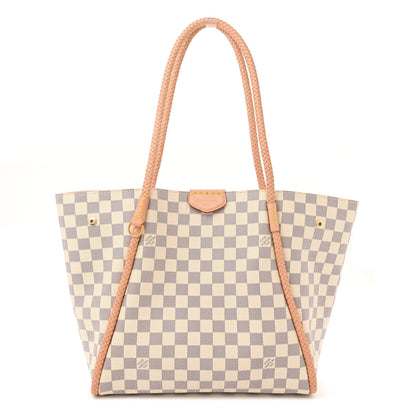 Louis Vuitton Damier Azur Propriano Rose Ballerine 1 of 10