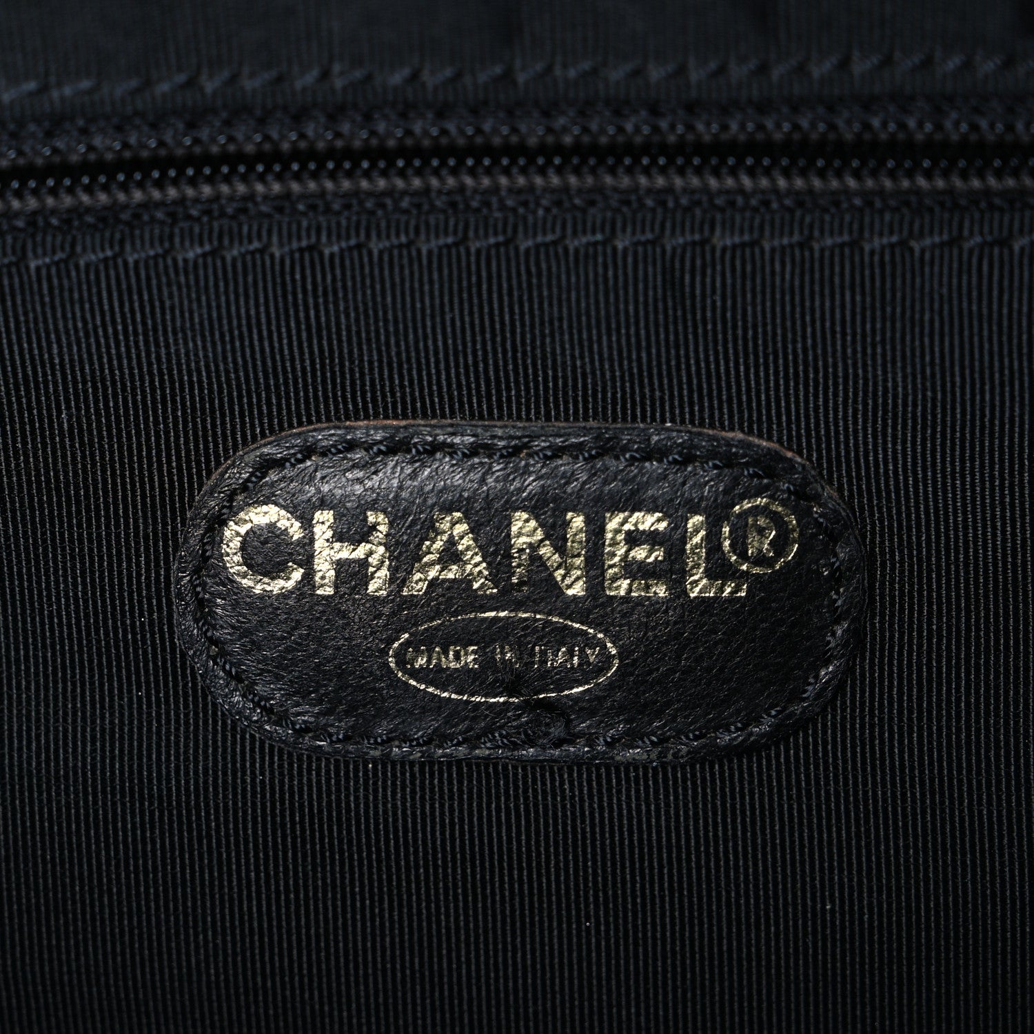 Chanel Caviar Tortoise CC Backpack Black 5 of 9