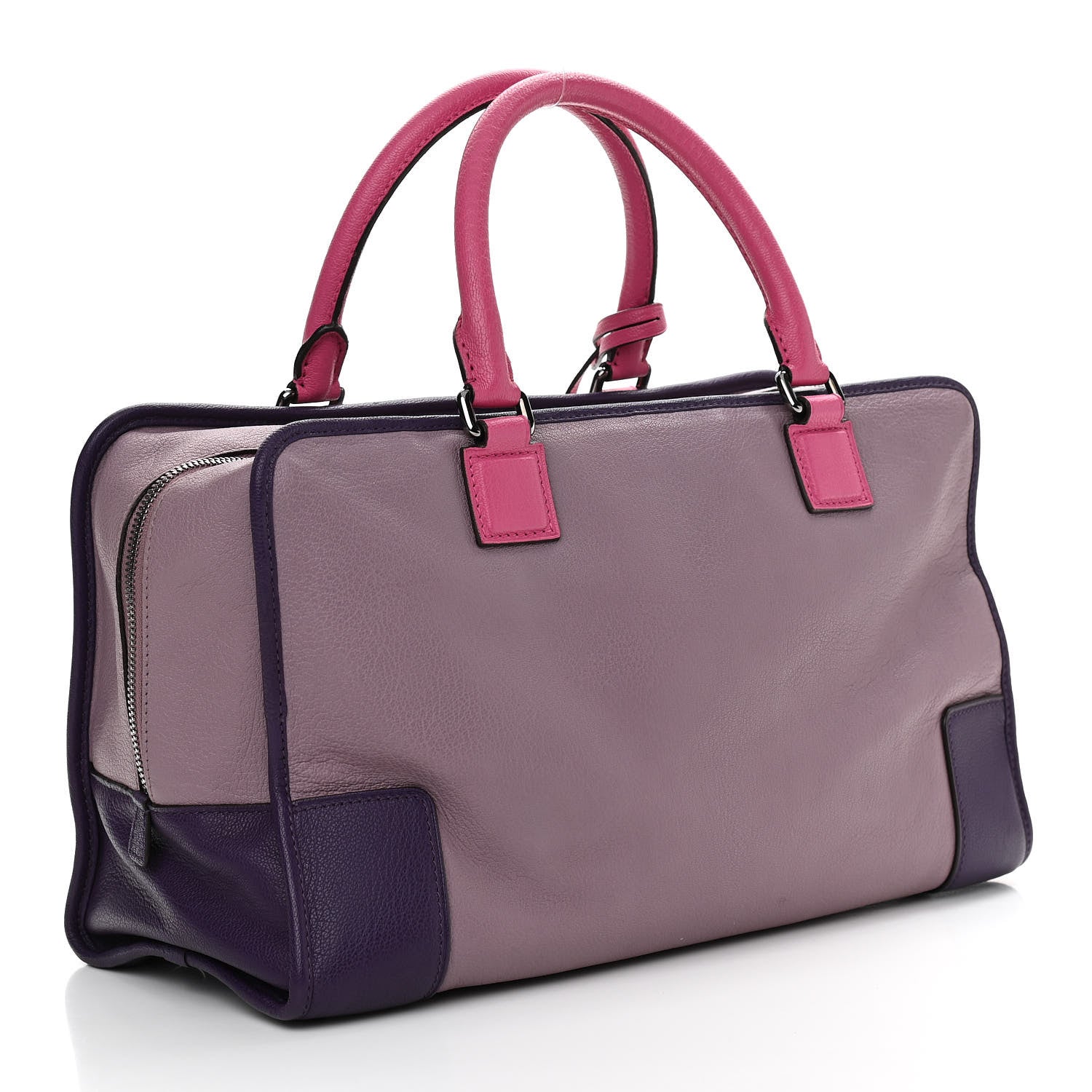 Loewe Goatskin Amazona 36 Purple 3 of 10