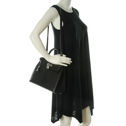 Hermes Chevre de Coromandel Kelly Sellier 28 Black 2 of 24