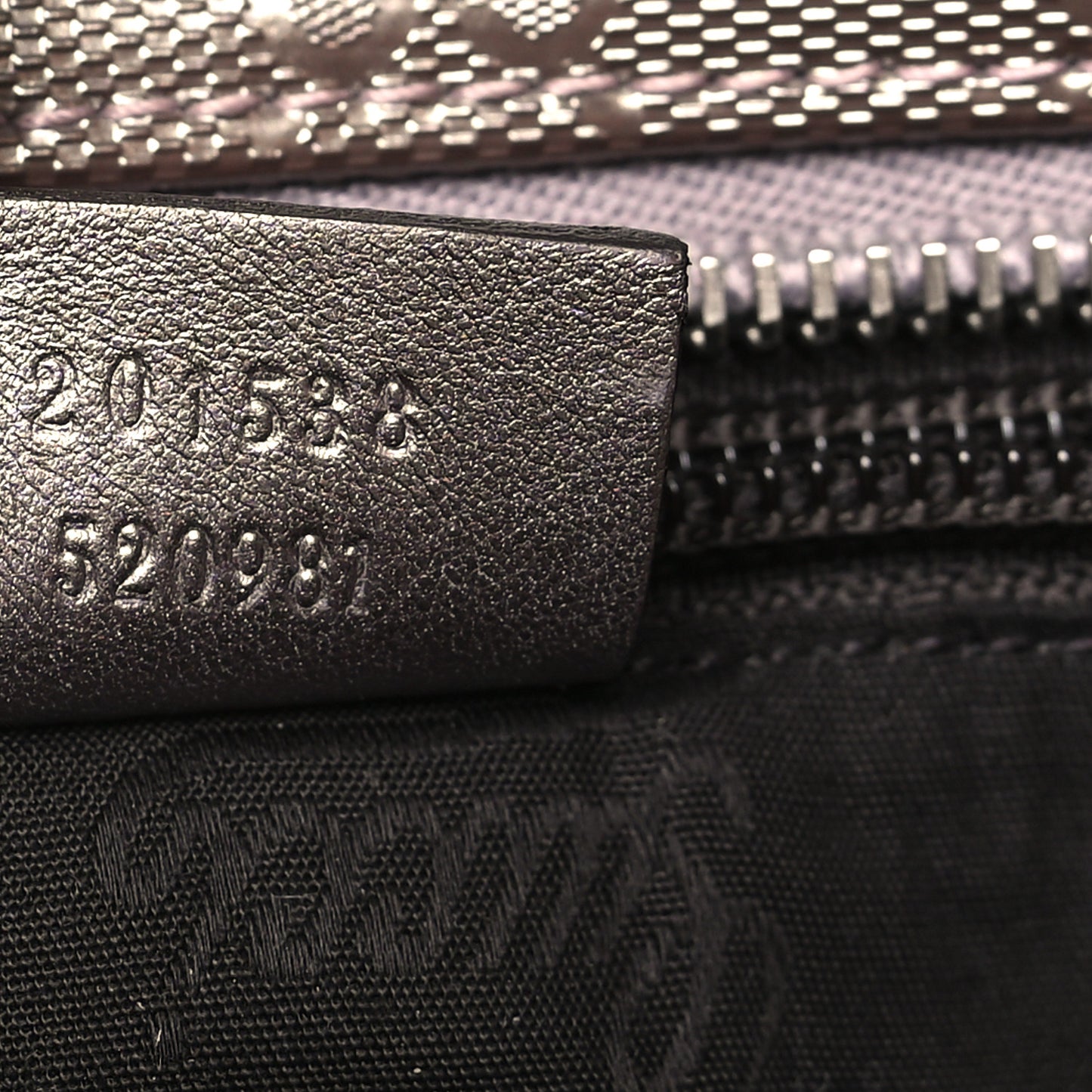 Imprime Monogram Small Flat Messenger Bag Mauve