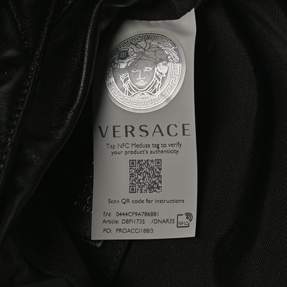 Versace Nappa Quilted Medusa Bucket Bag Black 7 of 15