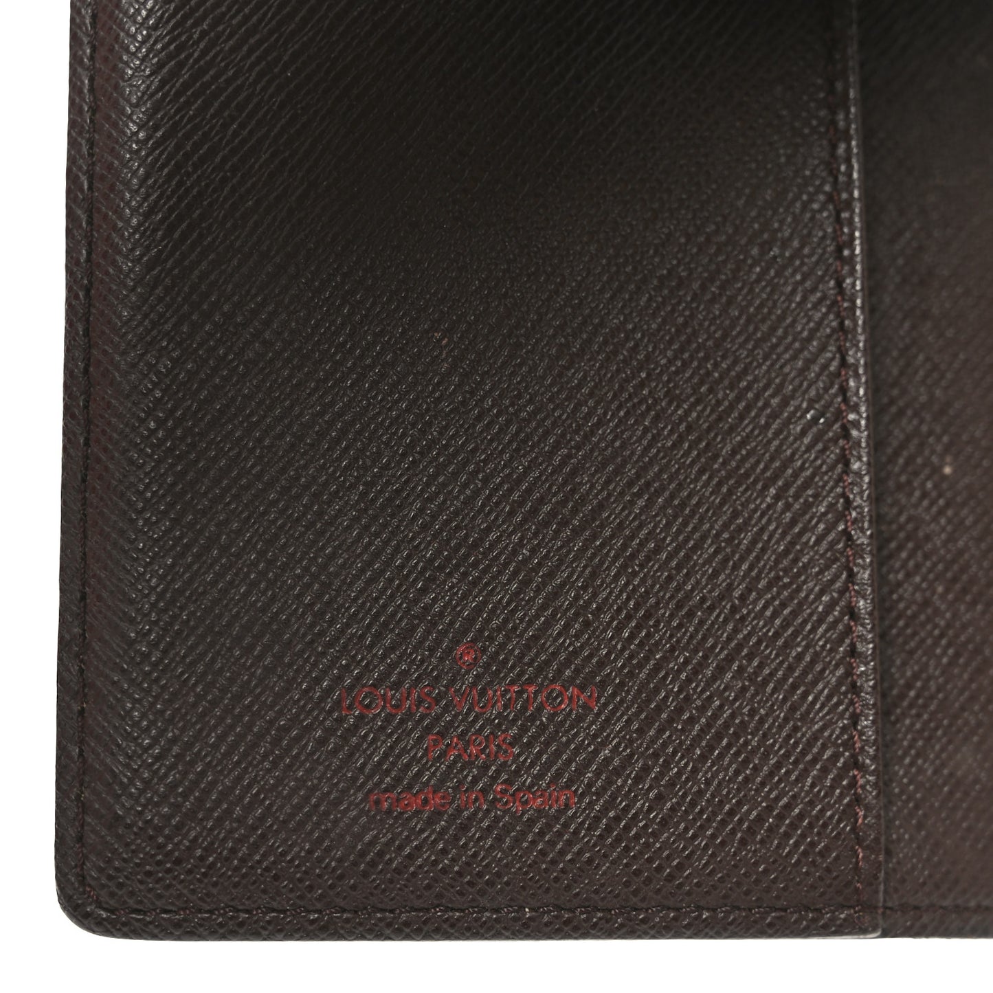 Damier Ebene Small Ring Agenda Cover