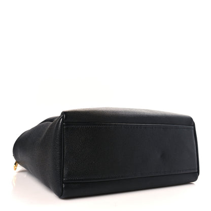 Prada Vitello Cervo Mini Satchel Black 4 of 9