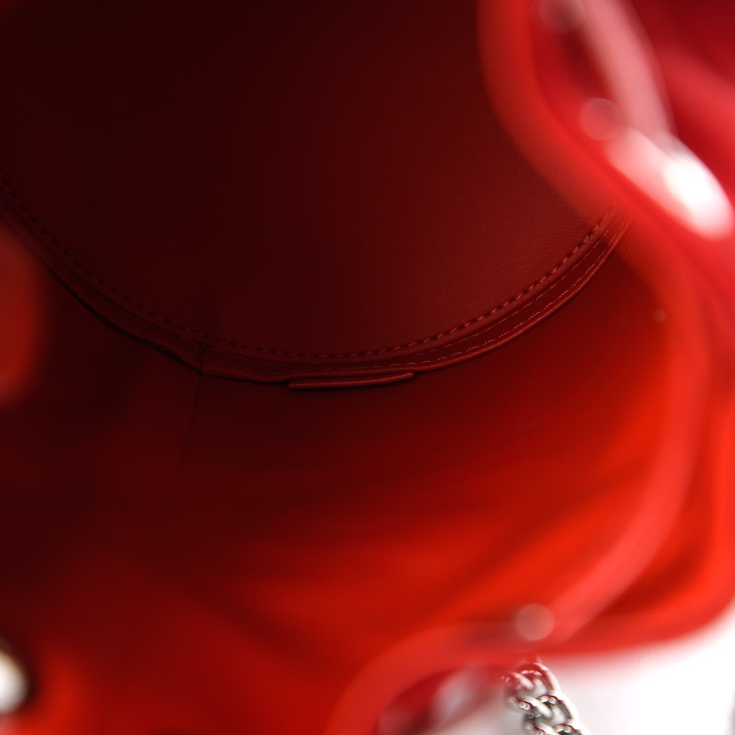 Christian Louboutin Patent Velvet Marie Jane Bucket Loubi 8 of 10