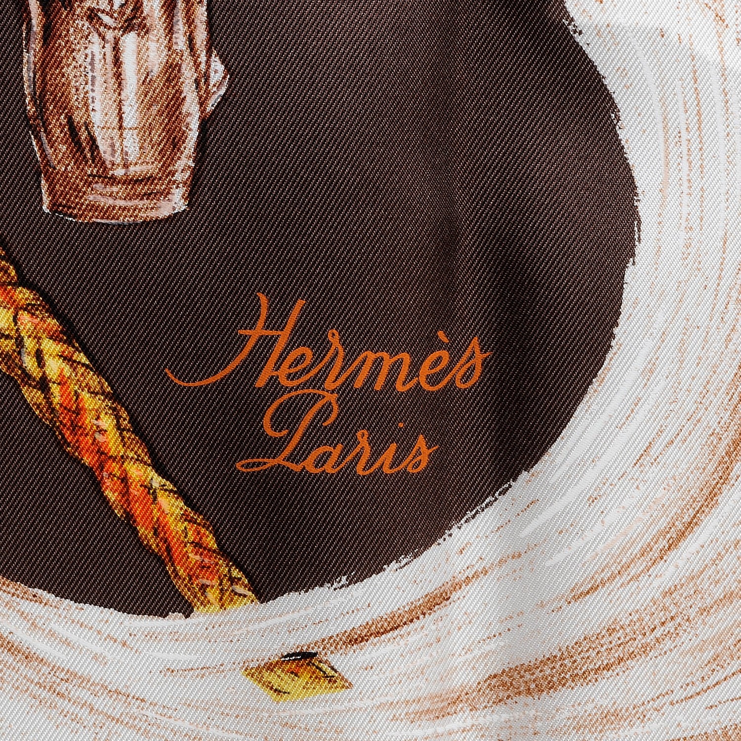 Hermes Silk A Propos de Bottes Scarf 90 5 of 7