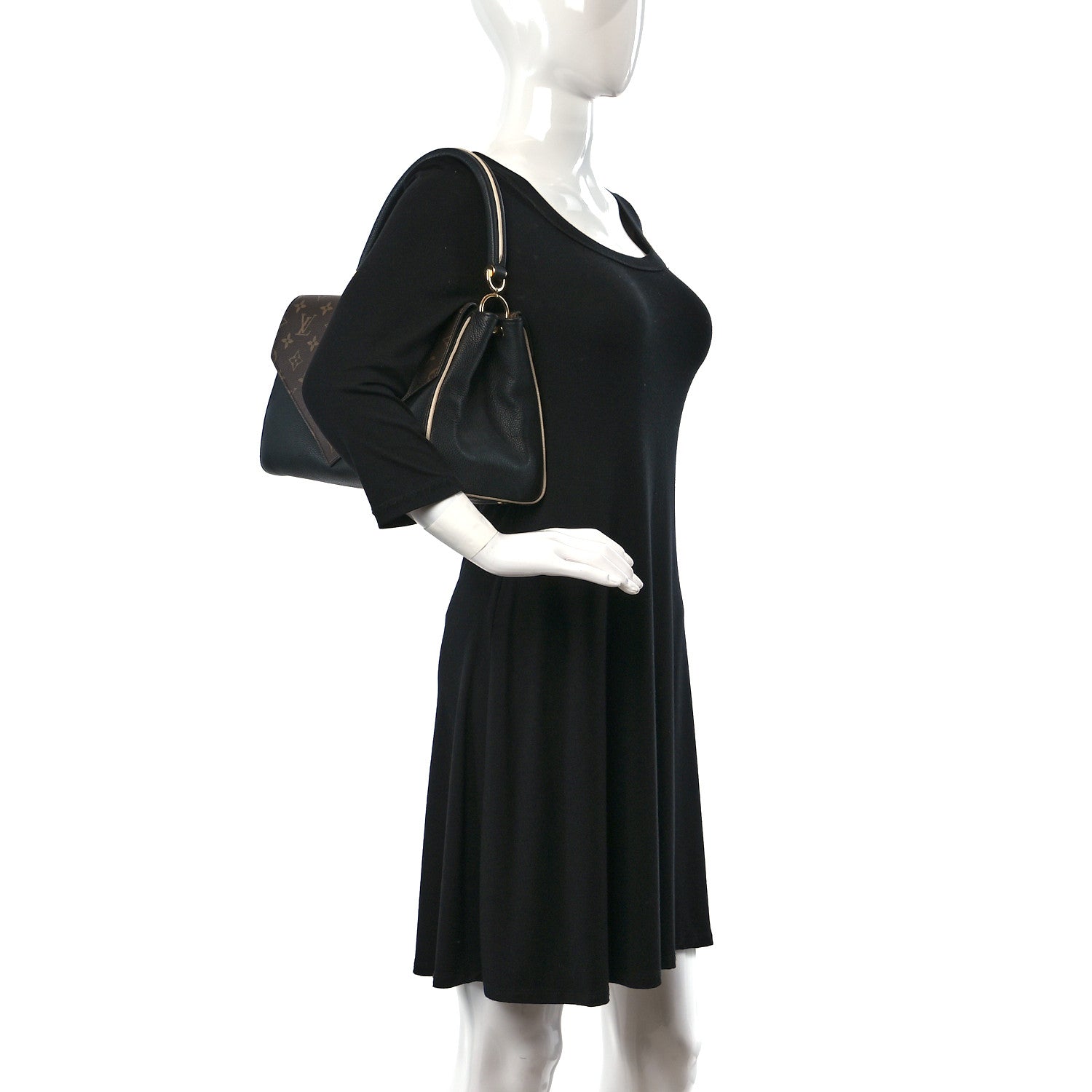 Louis Vuitton Monogram Double V Black 2 of 8