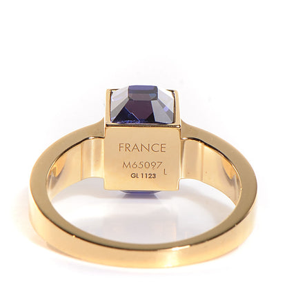 Louis Vuitton Gamble Ring Large 7.5 Azur 3 of 5