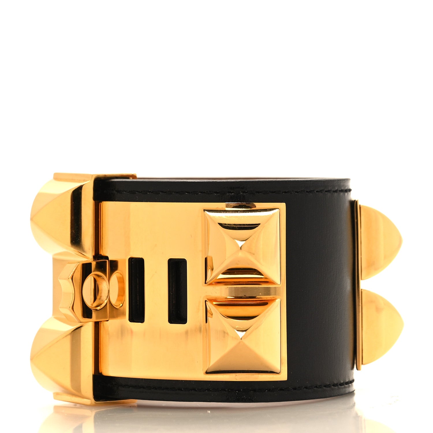 Hermes Box Collier De Chien CDC Bracelet XS Black 3 of 7