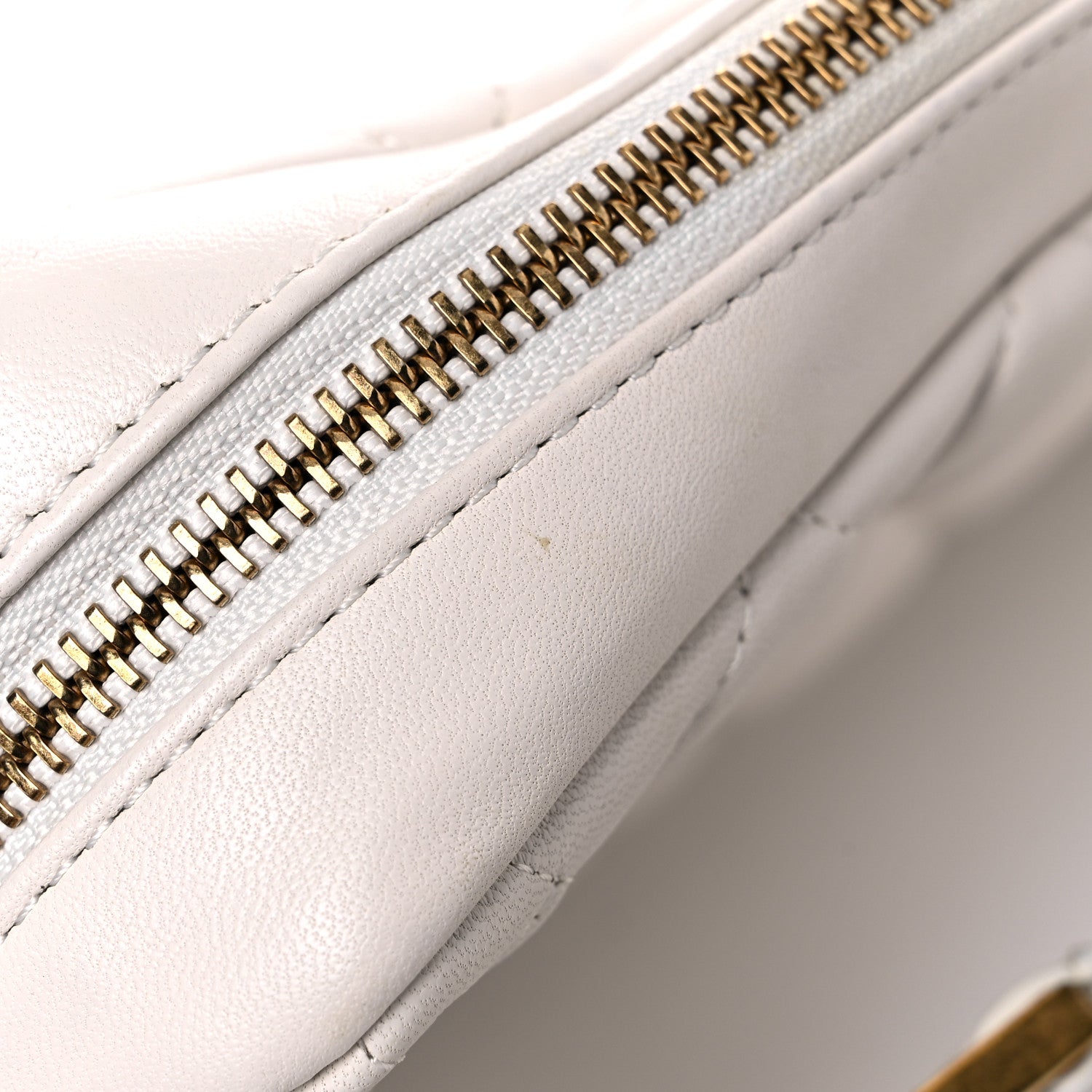 Versace Nappa Barocco Quilted Vanitas Medea Belt Bag White 19 of 23