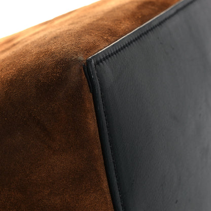 Loewe Suede Calfskin Anagram Tote Brown 11 of 15