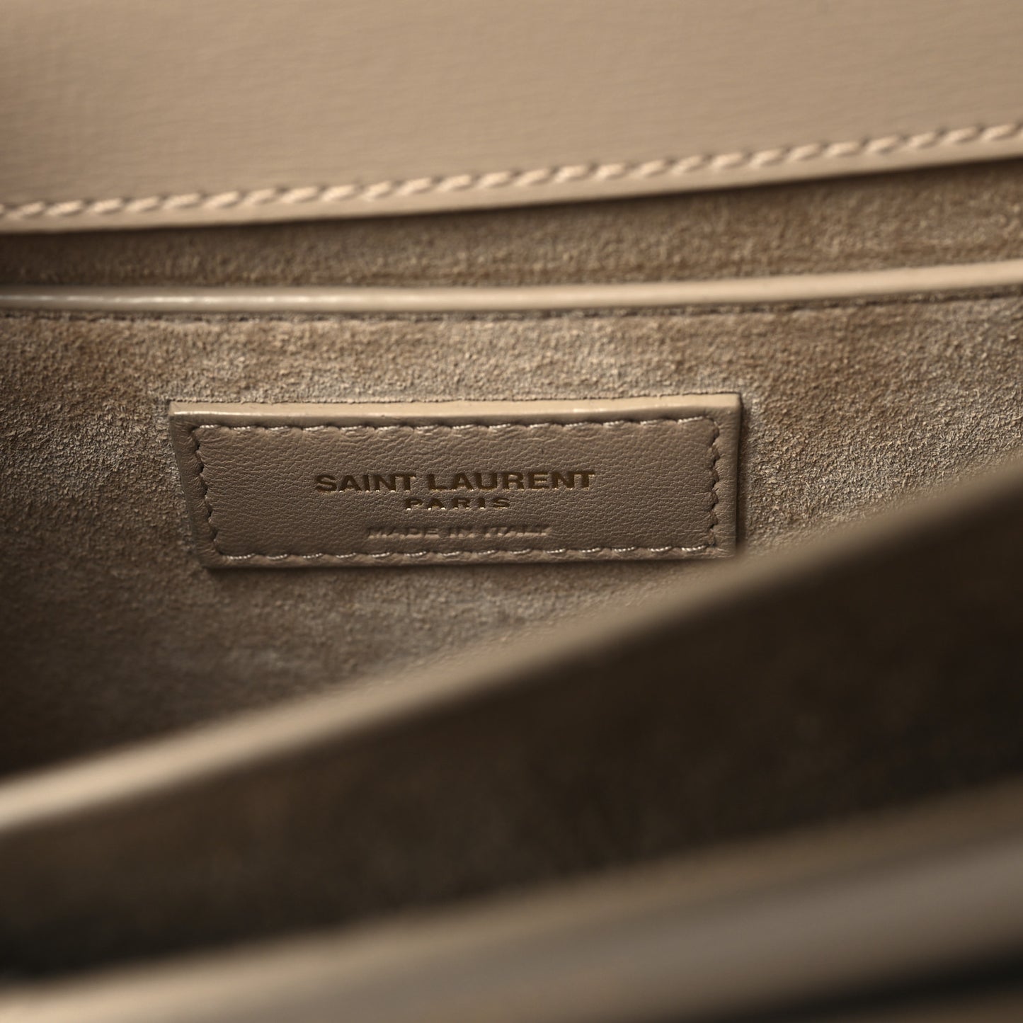 Calfskin Medium Monogram Sunset Dark Beige