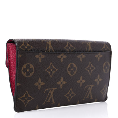 Louis Vuitton Monogram Jeanne Wallet Fuchsia 4 of 13