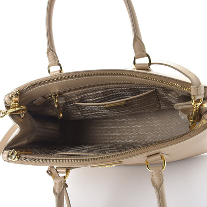 Prada Saffiano Medium Galleria Double Zip Tote Sabbia 5 of 15