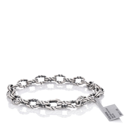 David Yurman Sterling Silver 8mm Twist Link Chain Bracelet 3 of 4