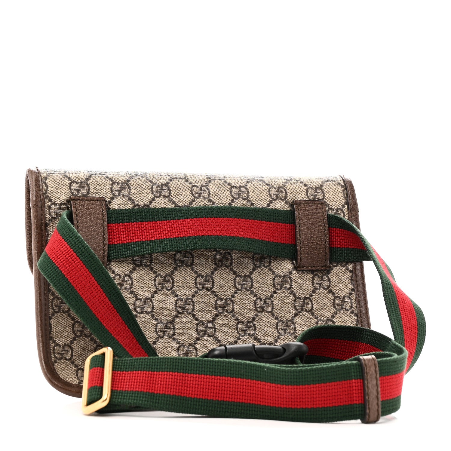 Gucci GG Supreme Monogram Neo Vintage Web Belt Bag Brown 3 of 10