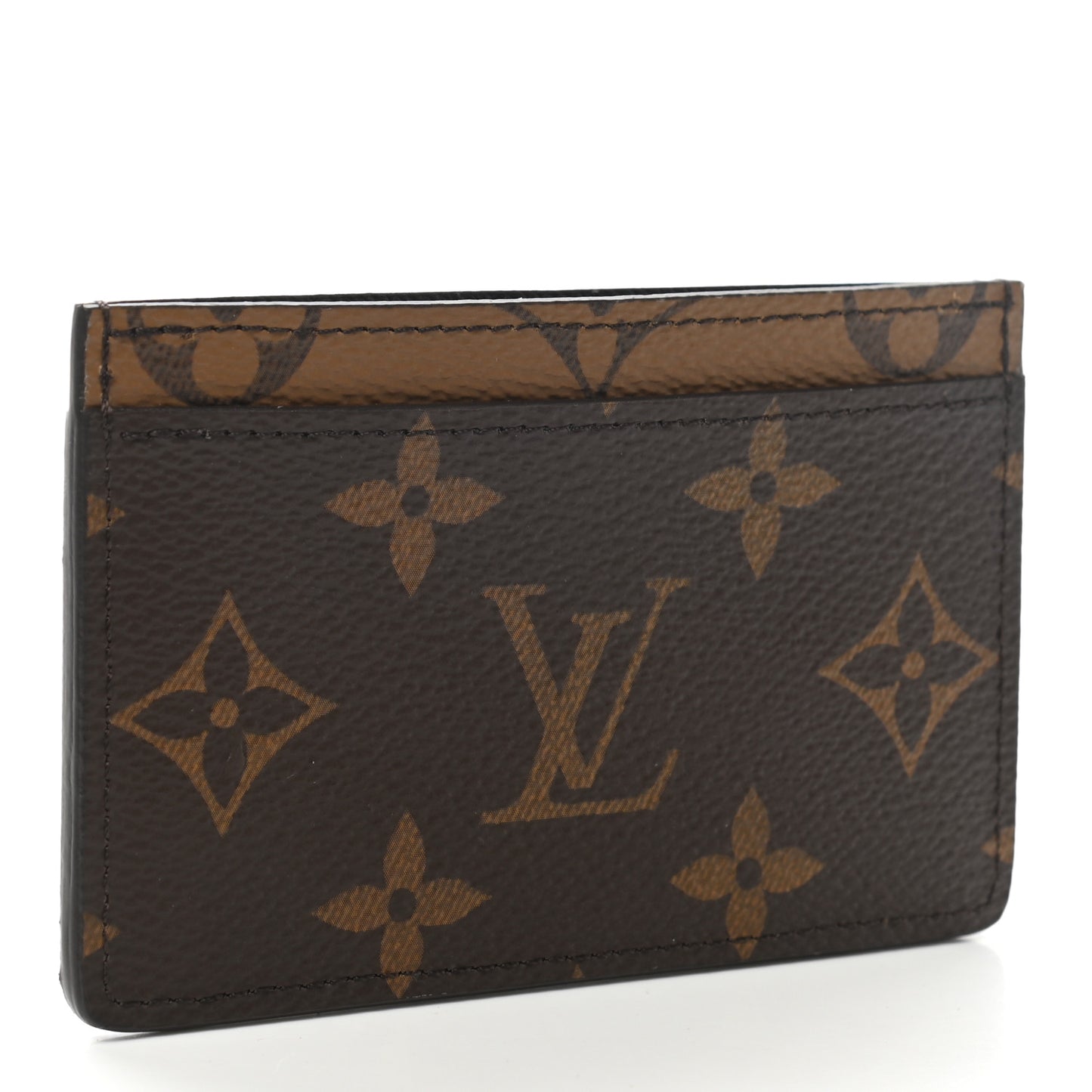 Reverse Monogram Card Holder