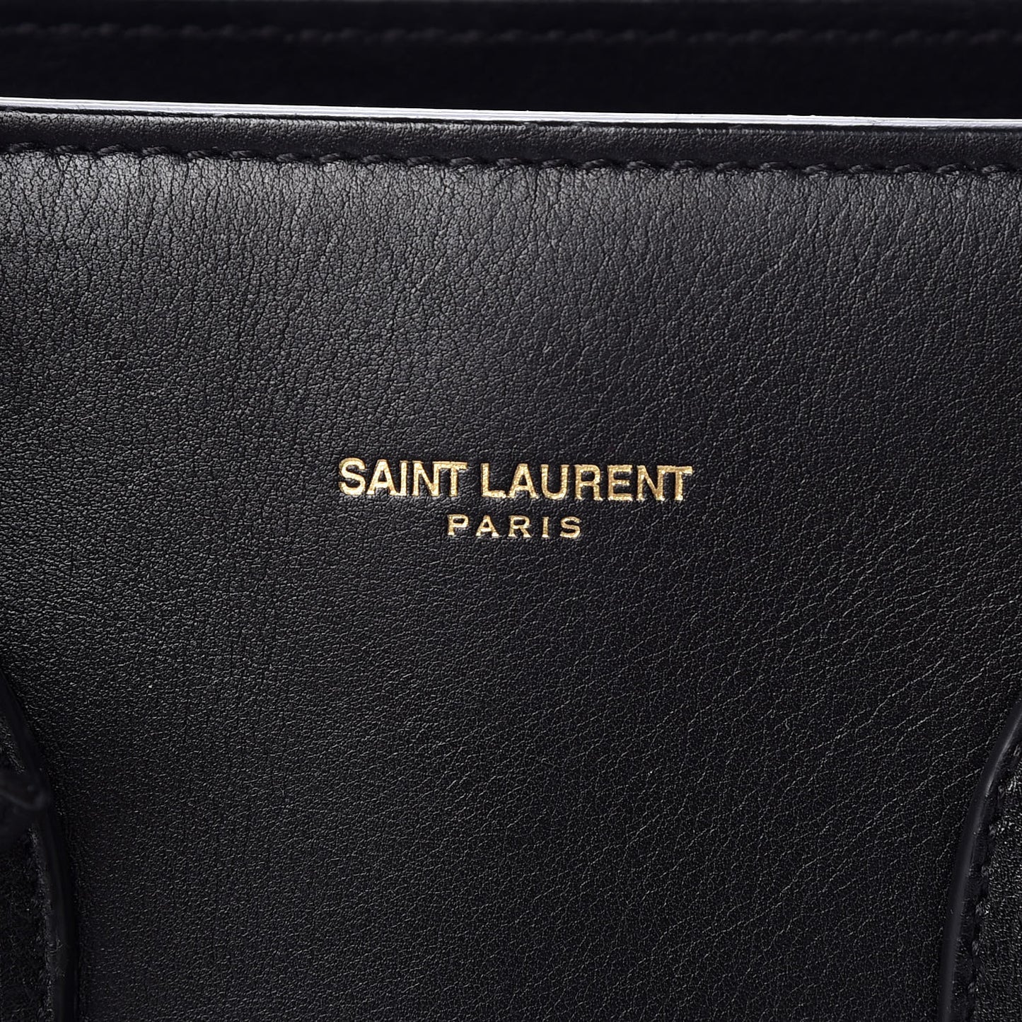 Calfskin Small Sac De Jour Black
