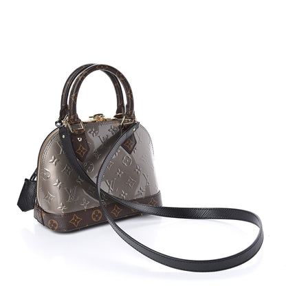 Louis Vuitton Vernis Epi Monogram Alma BB Champagne Metallise 3 of 10
