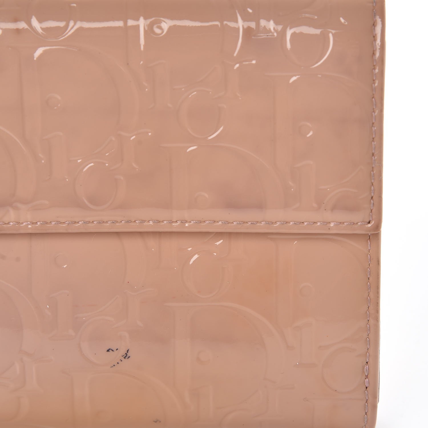 Christian Dior Patent Ultimate Compact Wallet Light Pink 10 of 11