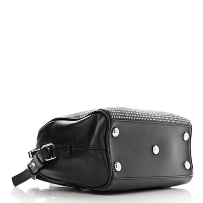 Saint Laurent Calfskin Studded Classic Duffle 6 Black 4 of 10