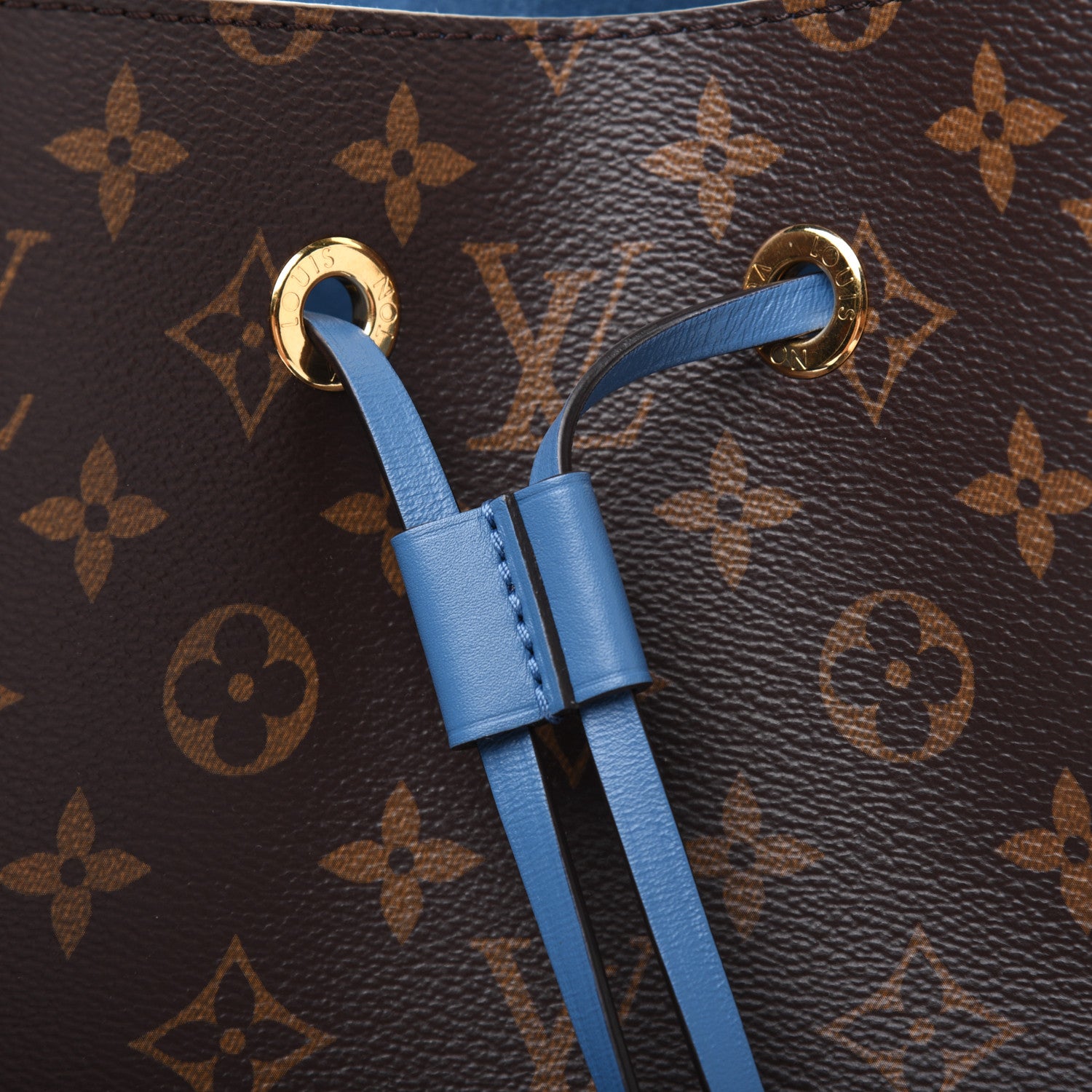 Louis Vuitton Monogram Neonoe MM Blue Jean 13 of 16