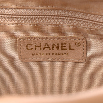 Chanel Caviar Quilted Small Bowler Beige 6 of 14