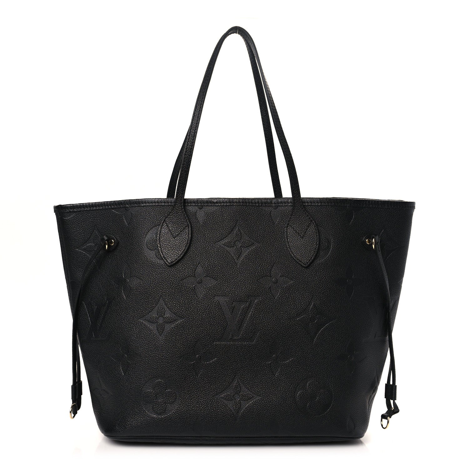 Louis Vuitton Empreinte Monogram Giant Neverfull MM Black 1 of 8