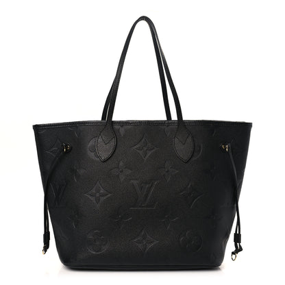 Louis Vuitton Empreinte Monogram Giant Neverfull MM Black 1 of 8