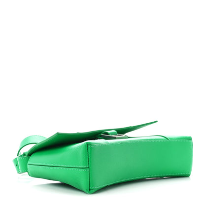 Balenciaga Grained Calfskin XS Downtown Shoulder Bag Vivid Green 4 of 12