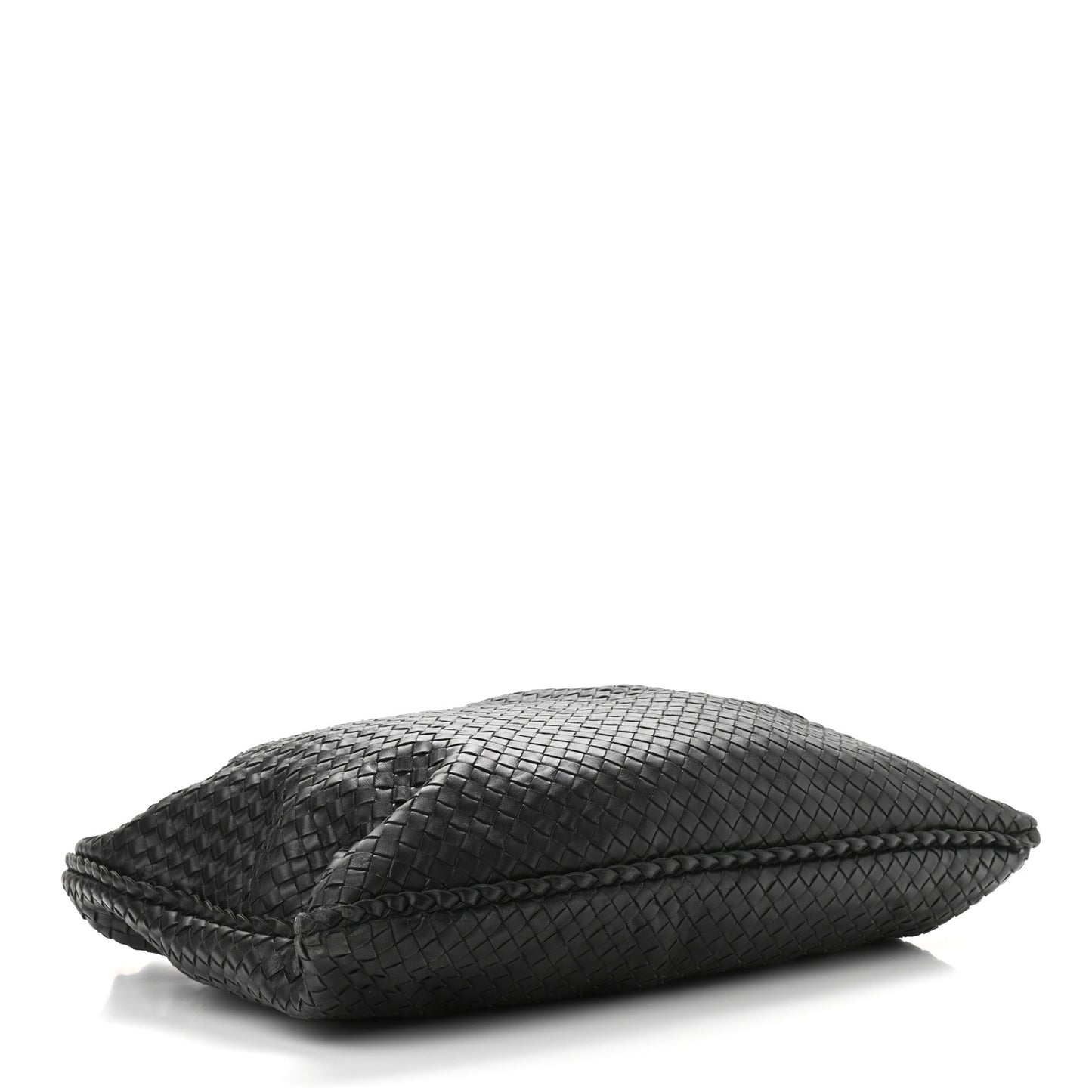 Nappa Intrecciato Maxi Veneta Hobo Black