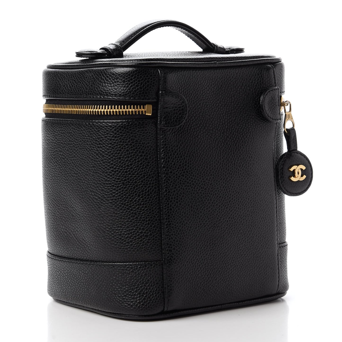 Caviar Cosmetic Vanity Bag Black