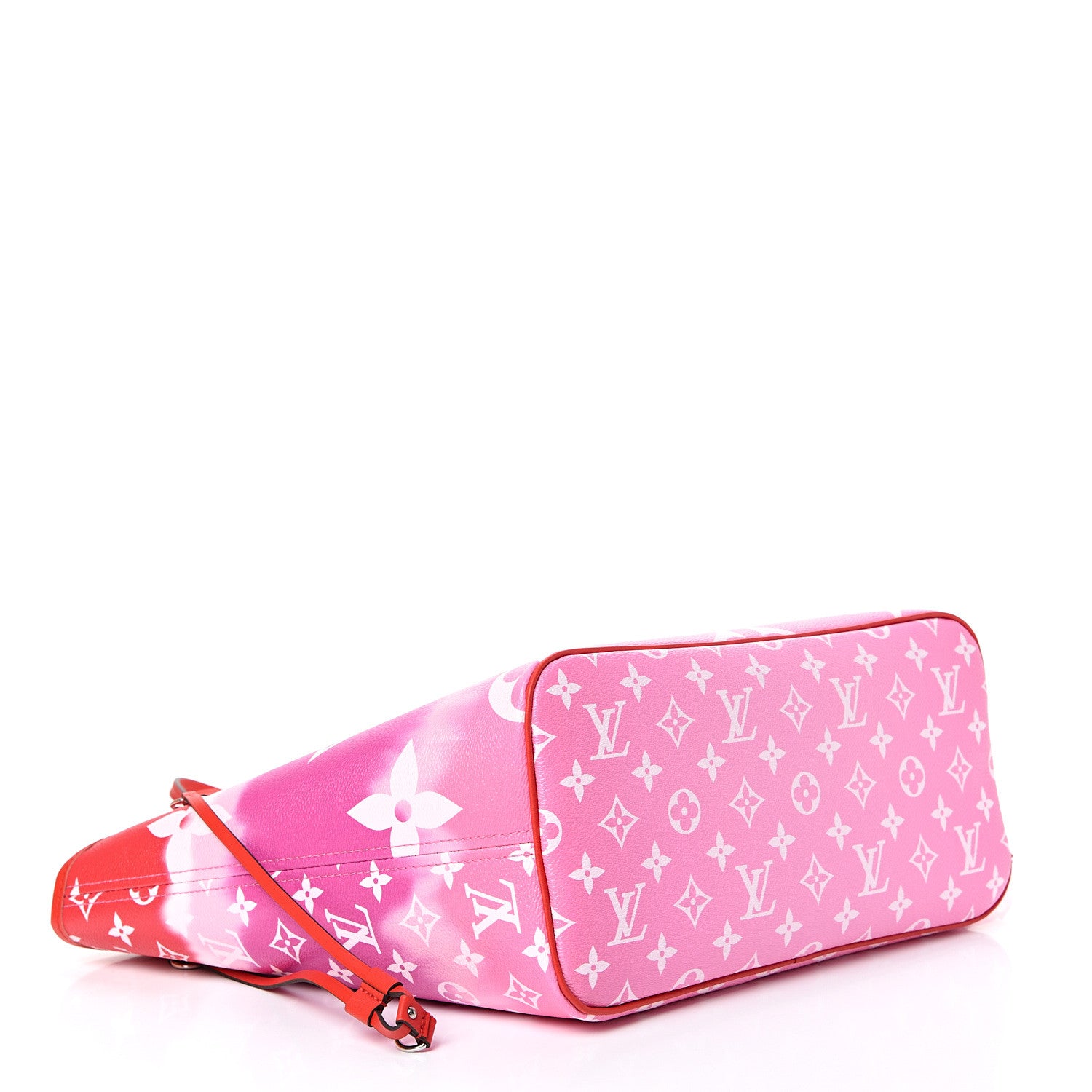Louis Vuitton Monogram Escale Neverfull MM Rouge 3 of 10