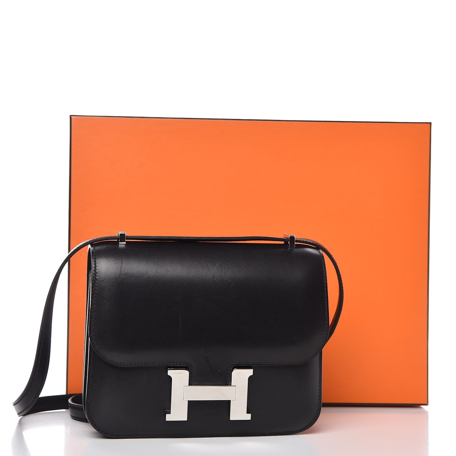 Hermes Tadelakt Constance 18 Black 10 of 10
