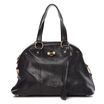 Saint Laurent Calfskin Large Muse Black 1 of 11