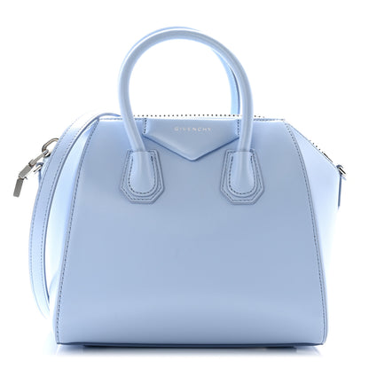 Givenchy Shiny Lord Calfskin Mini Antigona Baby Blue 1 of 11