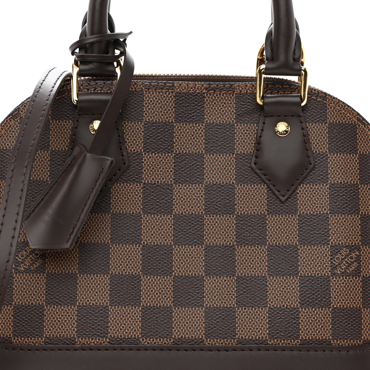 Louis Vuitton LOUIS VUITTON Damier Ebene Alma BB 6 of 8