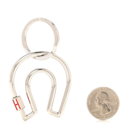 Hermes Stainless Steel Fer a Cheval Key Ring 2 of 3
