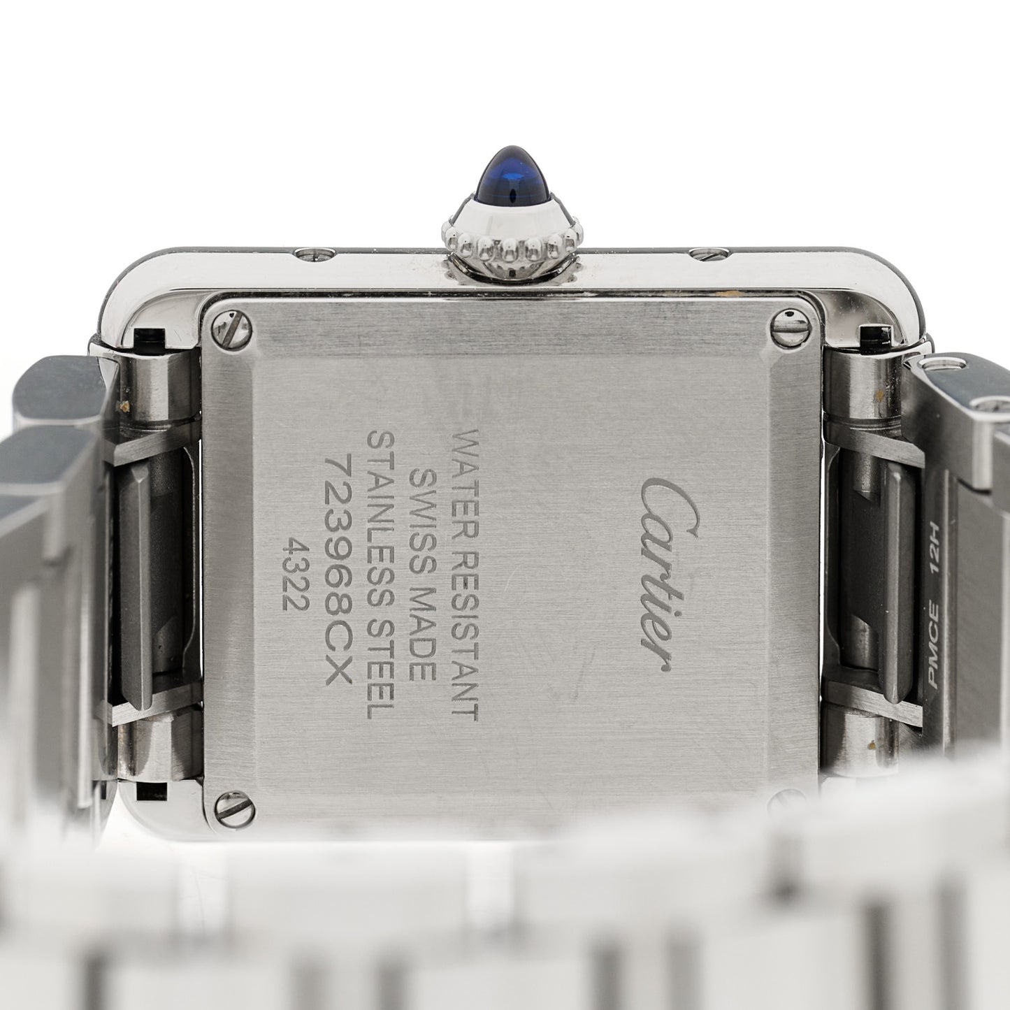 Stainless Steel 22mm Tank Must Quartz Watch