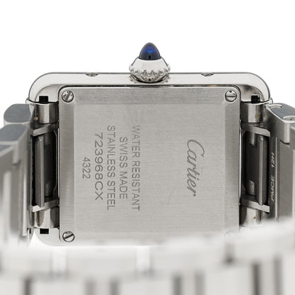 Cartier Stainless Steel 22mm Tank Must Quartz Watch 4 of 5