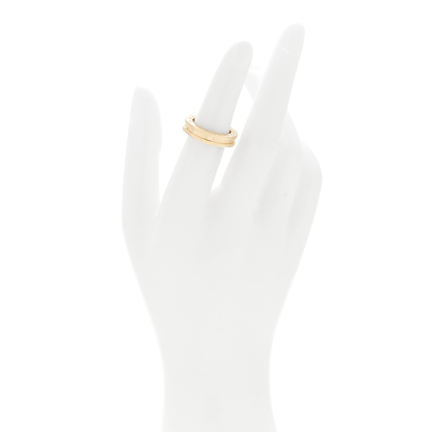 Bulgari 18K Yellow Gold B.Zero1 One-Band Ring 50 5.25 50/5.25 2 of 4