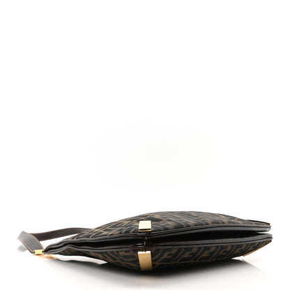 Fendi Zucca Vitello Shoulder Bag Tobacco 4 of 10