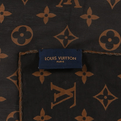 Louis Vuitton X NBA Cotton Silk Letters Mask Cover and Bandana Set Brown 2 of 3