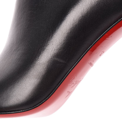 Christian Louboutin Patent Calf CL 85 Boot 35 Black 8 of 11