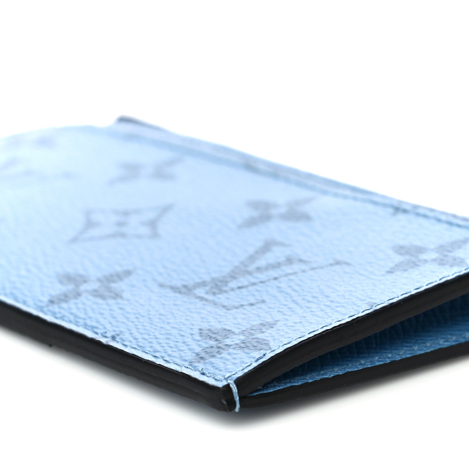 Louis Vuitton Taigarama Coin Card Holder Denim 9 of 9