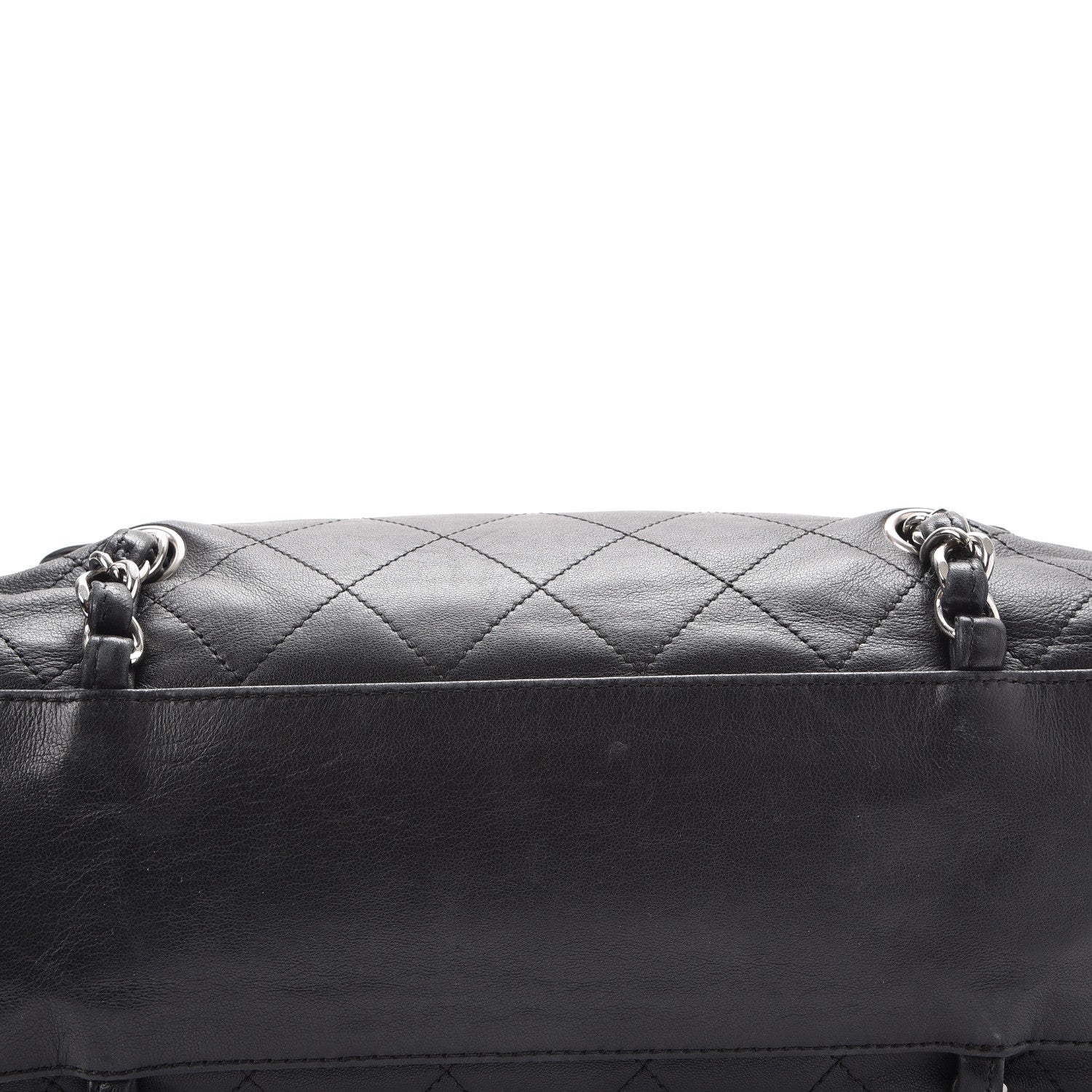 Chanel Lambskin Quilted Small Camera Case Black 13 of 14