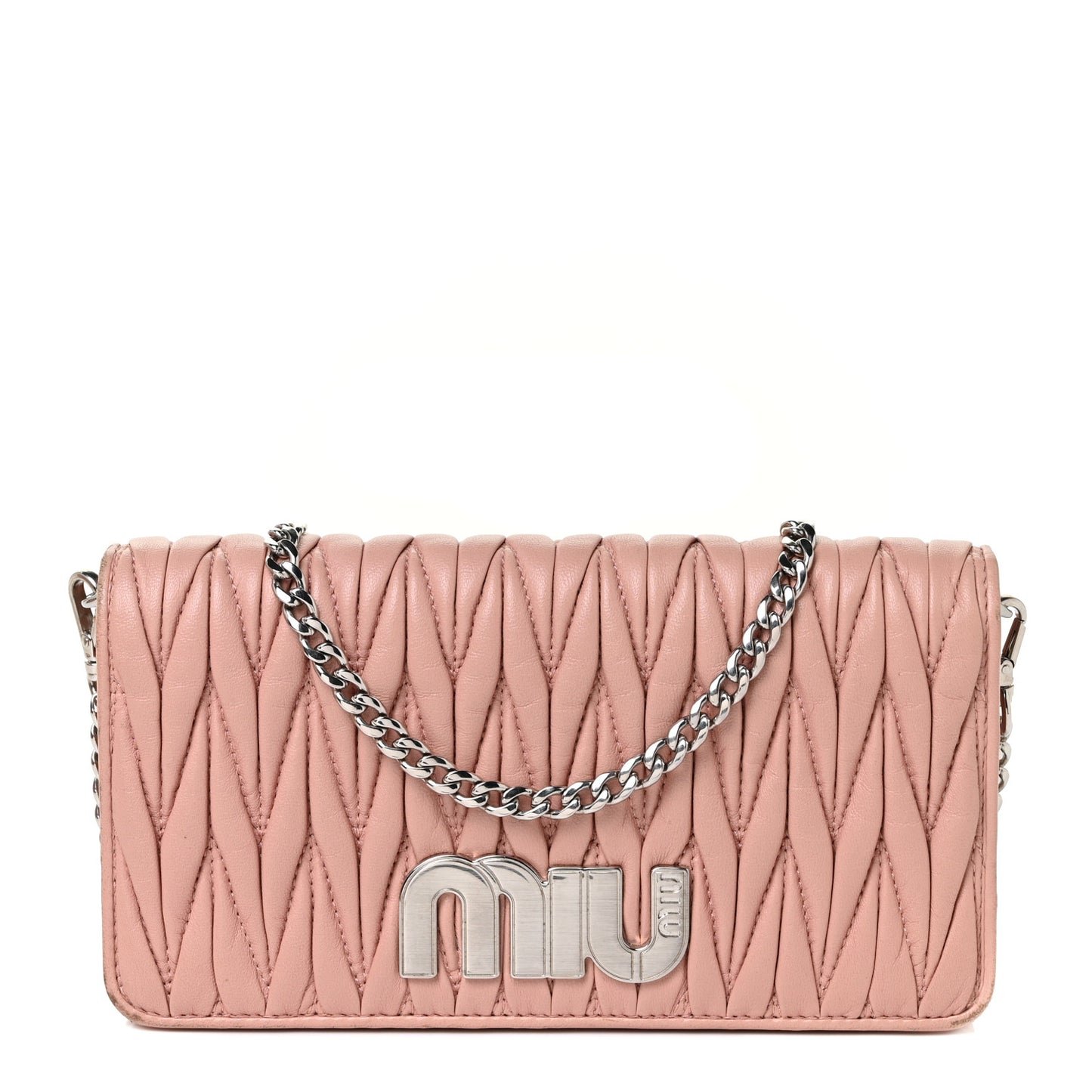 Nappa Matelasse Wallet On Chain Orchidea