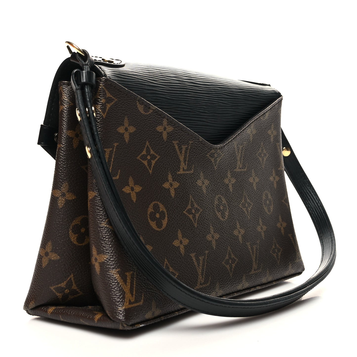 Epi Monogram Saint Michel Black