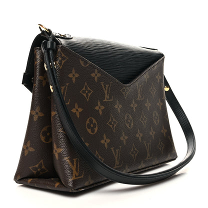 Louis Vuitton Epi Monogram Saint Michel Black 3 of 9