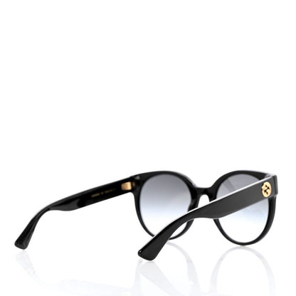 Gucci Acetate Round Sunglasses GG 0035S Black 4 of 7
